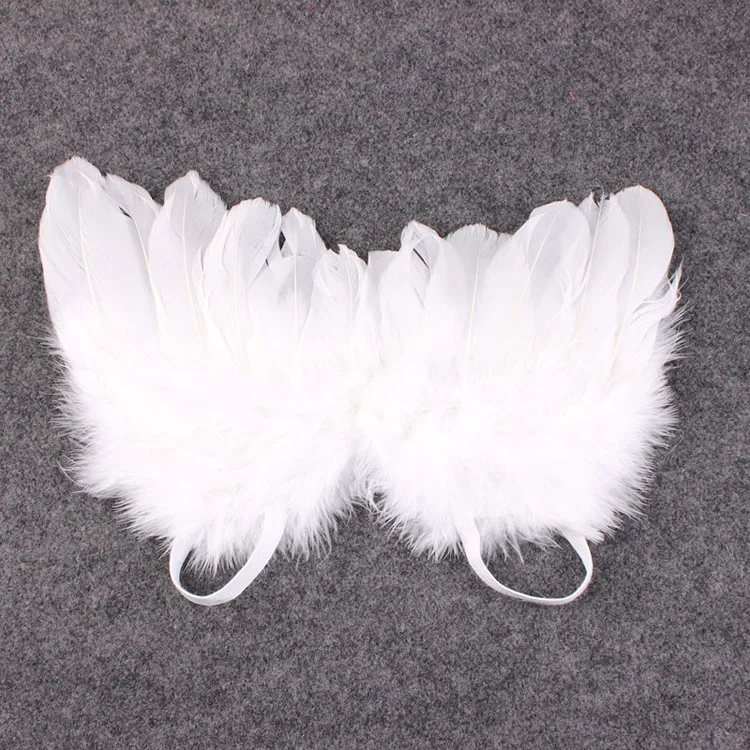 Accessoires de cheveux ailes de plume pour filles bébés enfants photographie, jolies coiffures pour photos et souvenirs.