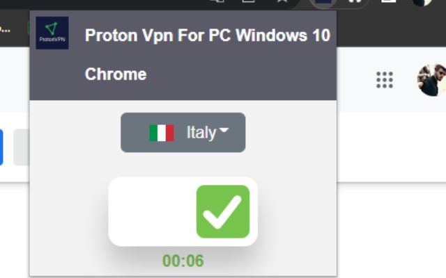 Protone Vpn For PC Windows 10 Chrome Preview image 2