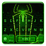 Neon Electric Spider Keyboard Theme 1.0 Icon