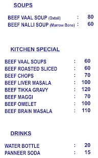 Aafiya Homely Kitchen menu 2