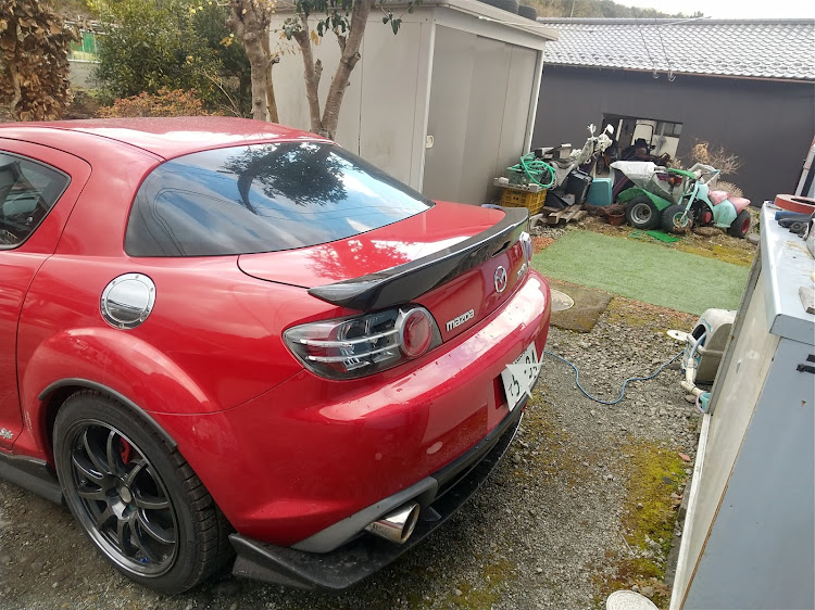 RX-8のRE雨宮 トランクスポイラー・ダックテール☆・RX- 8・静岡県 ...