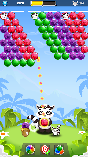 Raccoon Rescue Best Bubble Shooter. New Free 2018