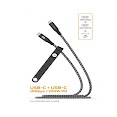Cáp Usb - C To Usb - C 2M 100W (Hd - Cbg601) - Hàng Chính Hãng