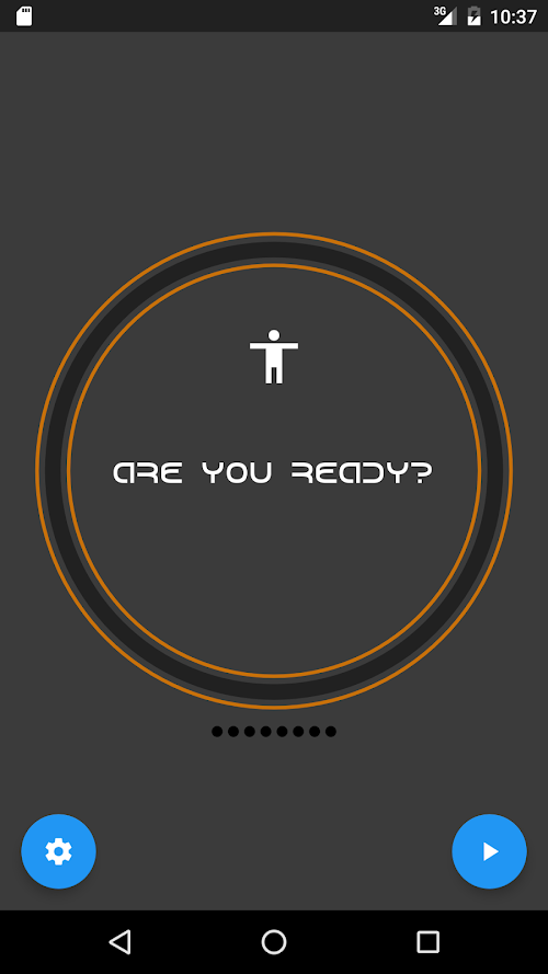Android application HIIT Timer screenshort