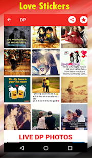 Love Stickers / romance stickers for couples Screenshot