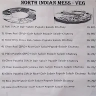 North-Indian Mess menu 1