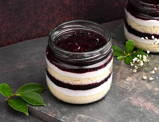 Blueberry Jar Cake