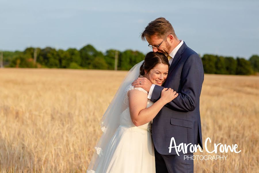 Fotógrafo de casamento Aaron Crowe (aaroncrowephoto). Foto de 1 de julho 2019