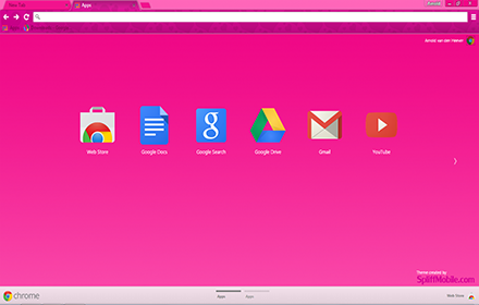 Simply Pink chrome extension