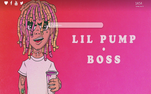 Lil Pump Wallpaper for New Tab Background