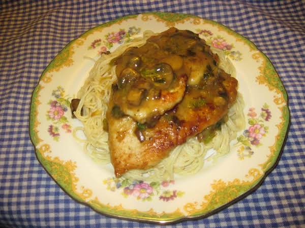 Chicken Marsala with Brown Butter Pasta_image