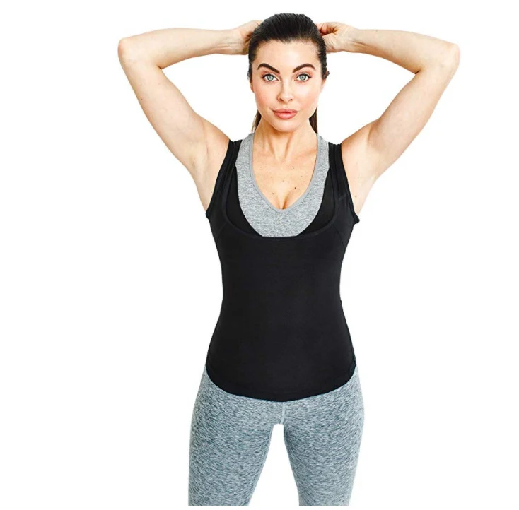Gilet Sauna Corsetto Sportivo Fitness Asciugatura Rapida Modellante Snellente Brucia Grassi Allenamento Comodo
