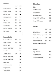 Food N Flavours menu 2