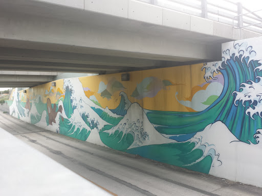 Ennis Ave Underpass Mural