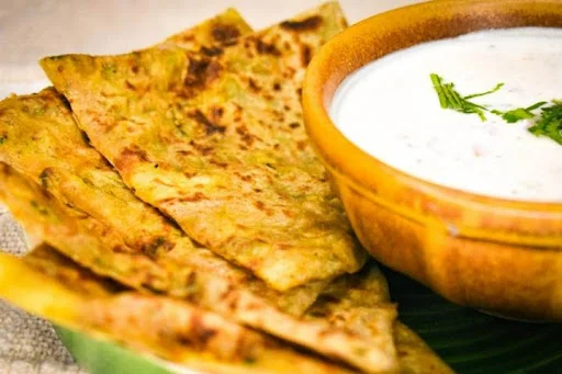 Aloo Paratha with Raita