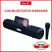 Loa Bluetooth Karaoke Mini A23 Công Suất Lớn Không Dây Có Mic Âm Thanh Siêu Hay Bass Khỏe Bảo Hành 1 Đổi 1