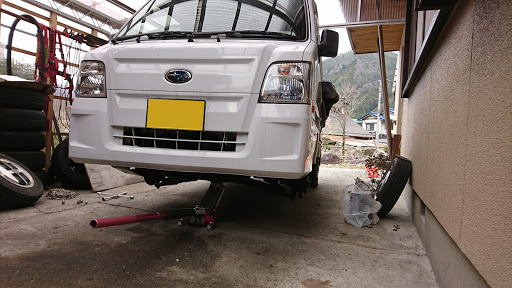 サンバートラック スーパーチャージャー のタイヤ交換 洗車に関するカスタム メンテナンスの投稿画像 車のカスタム情報はcartune