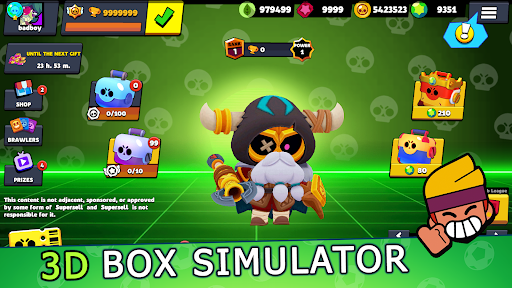 Screenshot Box Simulator for Brawl Stars