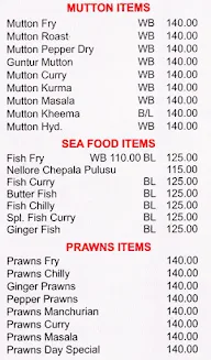 Suchithra Biryani House menu 3