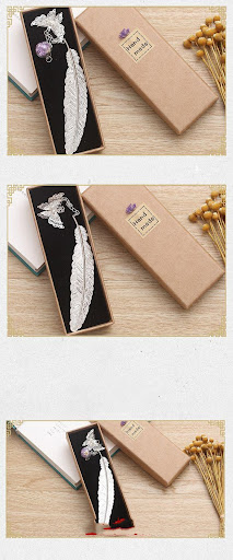 Title 4, Exquisite Metal Bookmark Creative Birthday Gift...