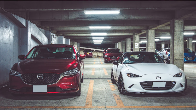 ロードスターの57Transcend・立体駐車場・NDロードスター・mazda6・ソウルレッドに関するカスタム事例の投稿画像2枚目