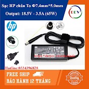 Sạc Laptop Hp Kim To 18.5V 3.5A - 65W