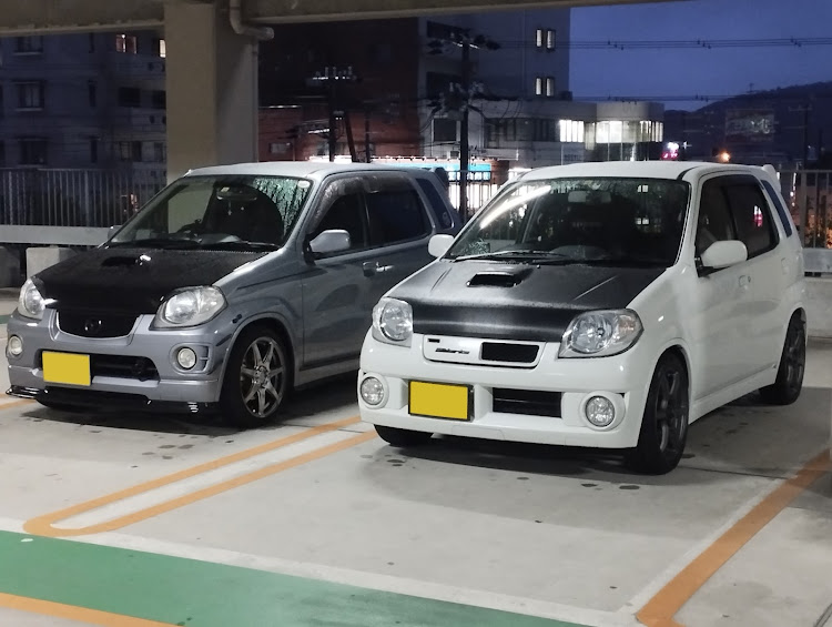 ラピュタのコラボショット・ラピュタ同士・ドライブ・オフ会・スマホ撮影に関するカスタム事例の投稿画像5枚目