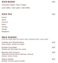 Chandigarh Baking Company - Jw Marriott menu 6