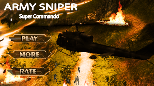 Army Sniper Super Commando War