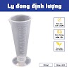 Ly Đong Định Lượng 100Ml Nhựa Abs Không Độc Hại Ric Cốc Ca Đong Pha Chế Và Làm Bếp Có Vạch Chia Rõ Nét