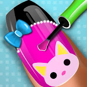 Kitty Nail Salon - Nail Art Design & Coloring Game  Icon