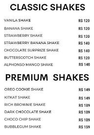 Mr Shake menu 1