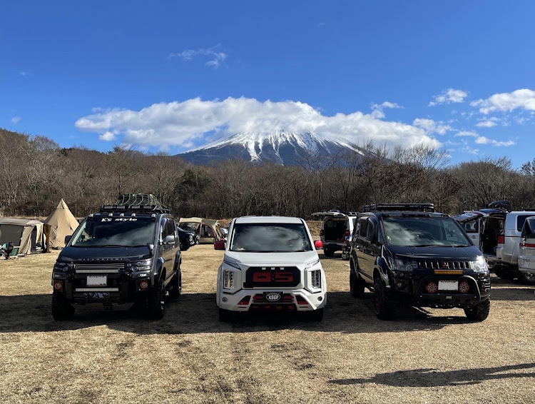 デリカD:5のデリカフジヤマキャンプ・極寒キャンプ・ロードハウス・輝オート・朝霧オートキャンプ場に関するカスタム事例の投稿画像4枚目