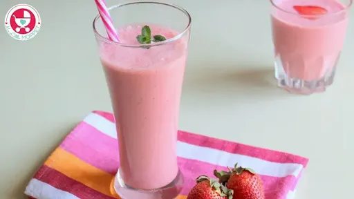 Sweet Lassi + Strawberry Lassi