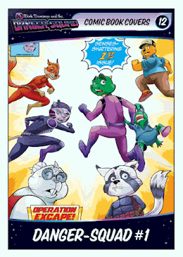 12- Comic Book Covers- Danger-Squad #1