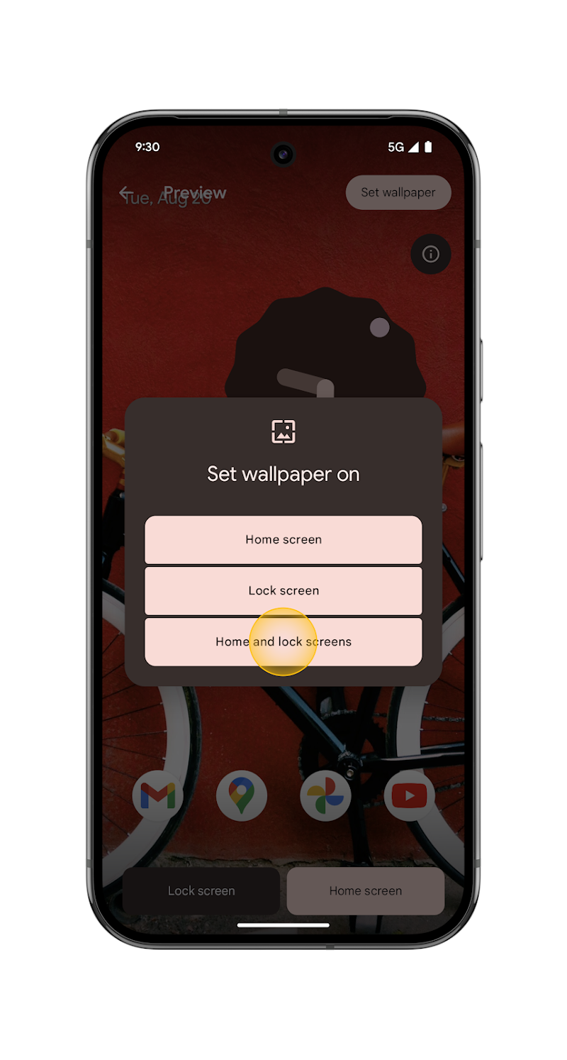 Create custom wallpapers Step 6