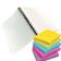 Instant Bloc Note rapid colour icon