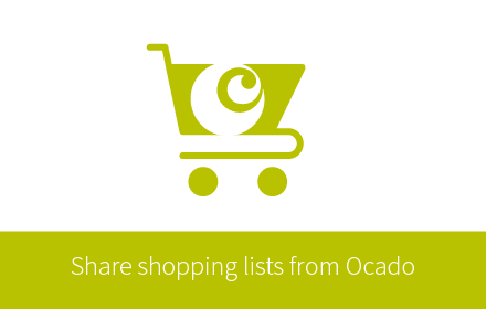 Ocado Shopping Lists small promo image