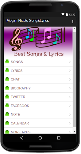 Megan Nicole Song Lyrics Latest Version For Android Download Apk