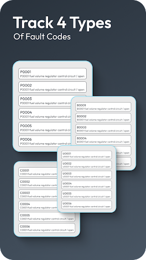 Screenshot OBD2 Fault Codes with Solution