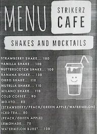 Strikerz Cafe menu 7