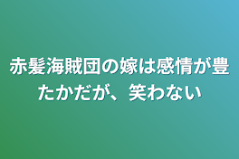 赤髪海賊団の嫁は感情が豊たかだが、笑わない