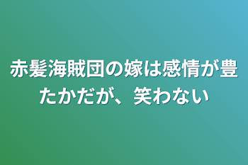 赤髪海賊団の嫁は感情が豊たかだが、笑わない