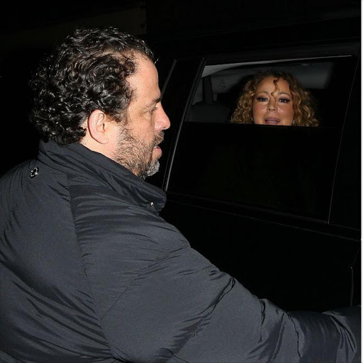 Brett Ratner and Mariah Carey