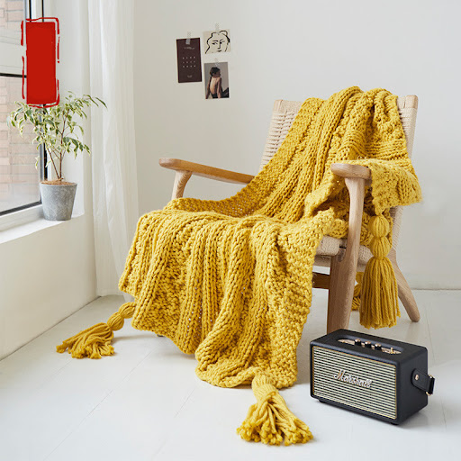 Title 2, Knitted Thread Blanket Photo Prop Sofa Cover So...
