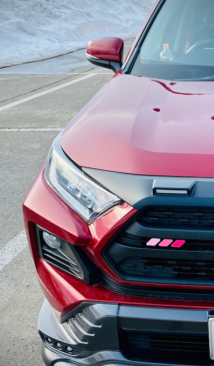 RAV4のセンシュアルレッドマイカ・もうすぐ春ですねに関するカスタム事例の投稿画像1枚目