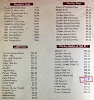 Swaraj Restaurant menu 5