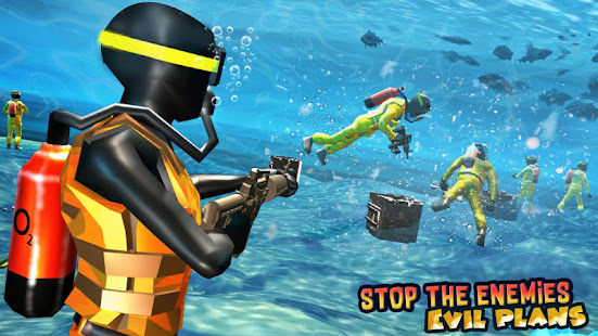 Underwater Rope Hero Stickman(圖3)-速報App