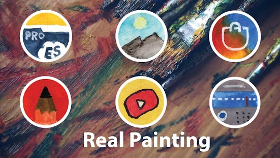 Snímek obrazovky REALPAINTING ICON PACK