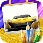 Cover Image of Download Supercars Coloring Page 1.0 APK